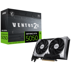 Carte graphique MSI NVIDIA GeForce RTX 5050 VENTUS 2X OC / 8 Go GDDR6