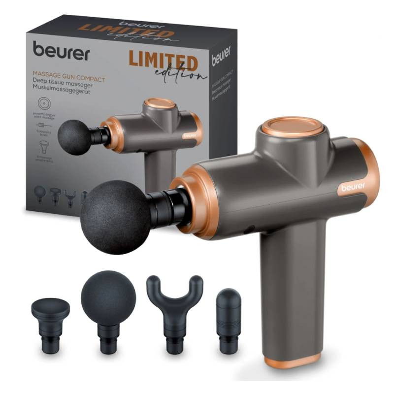 Pistolet de massage BEURER Avec 4 Embouts + 5 Niveaux / MG99