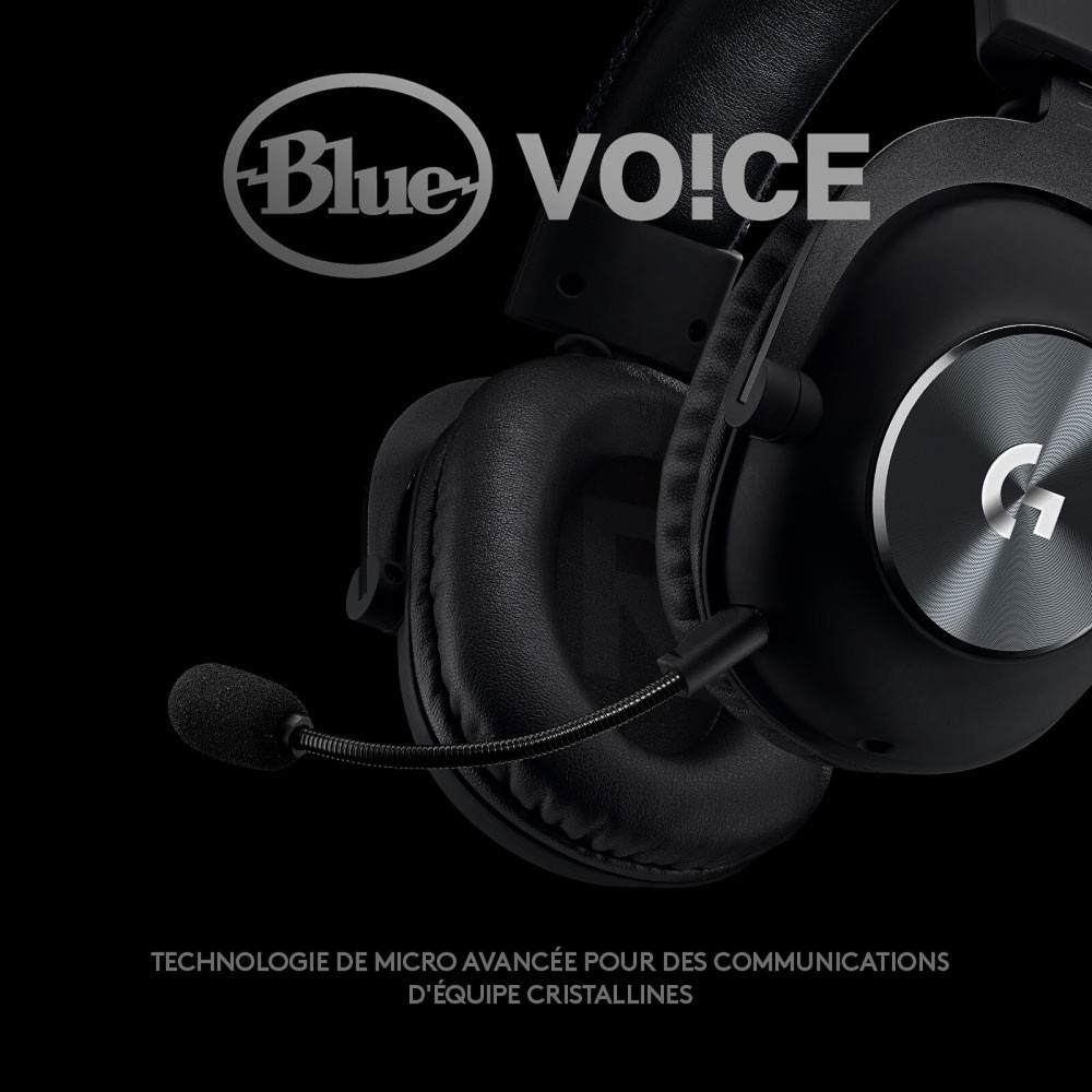 Casque filaire Gaming Logitech G PRO X / Noir