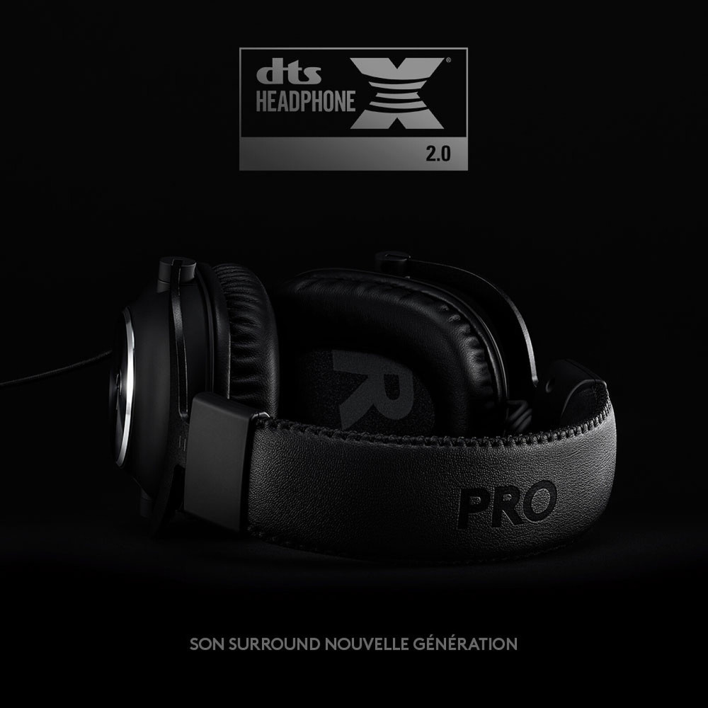 Casque filaire Gaming Logitech G PRO X / Noir