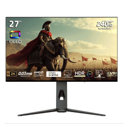 ECRAN GAMING REDRAGON HANNIBAL 27" OLED 240Hz HDMI/DP/USB/Type C + HP