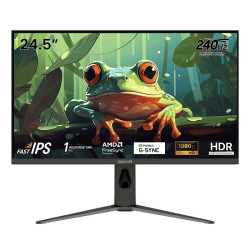 ECRAN GAMING REDRAGON HANMON 24.5" FHD 240Hz 1ms FAST IPS HDMI/DP