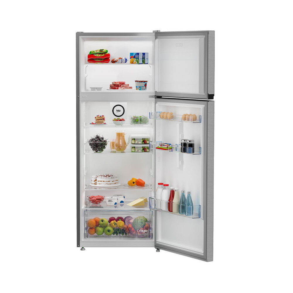 Réfrigérateur Beko Less Frost Double Portes 465 Litres SILVER
