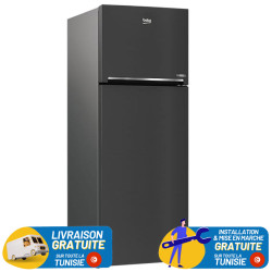 Réfrigérateur Beko Less Frost Double Portes 465 Litres
