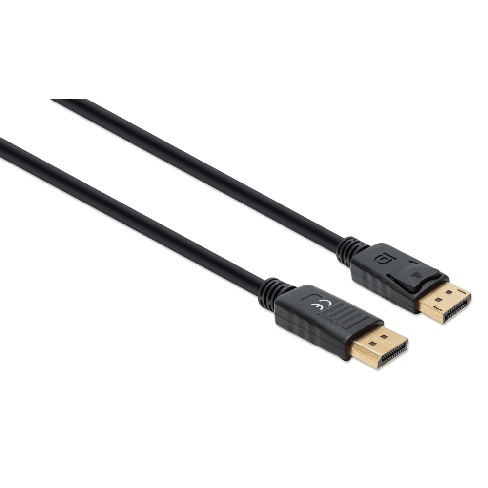 Câble DisplayPort 1.4 Mâle vers Mâle 8K@60Hz Manhattan / 2 M / Noir