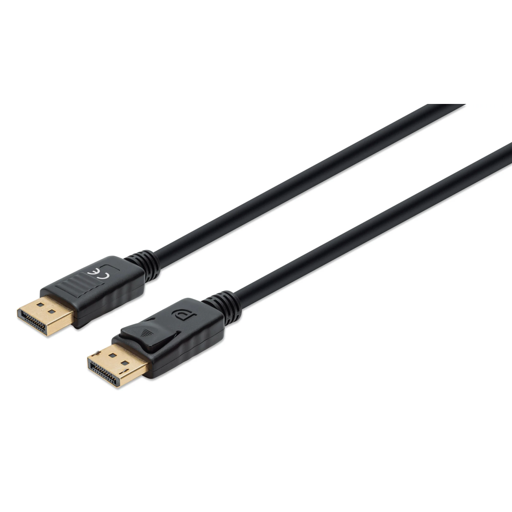 Câble DisplayPort 1.4 Mâle vers Mâle 8K@60Hz Manhattan / 2 M / Noir