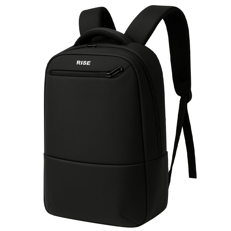 SAC A DOS RISE 16.1'' AVEC PORT USB INTEGRE( USB A + TYPE C) / IMPERMEABLE / NOIR