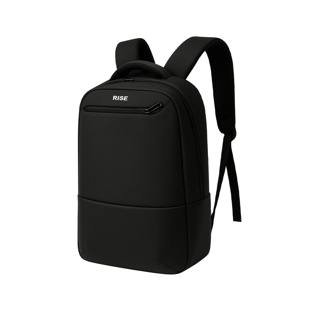 SAC A DOS RISE 16.1'' AVEC PORT USB INTEGRE( USB A + TYPE C) / IMPERMEABLE / NOIR