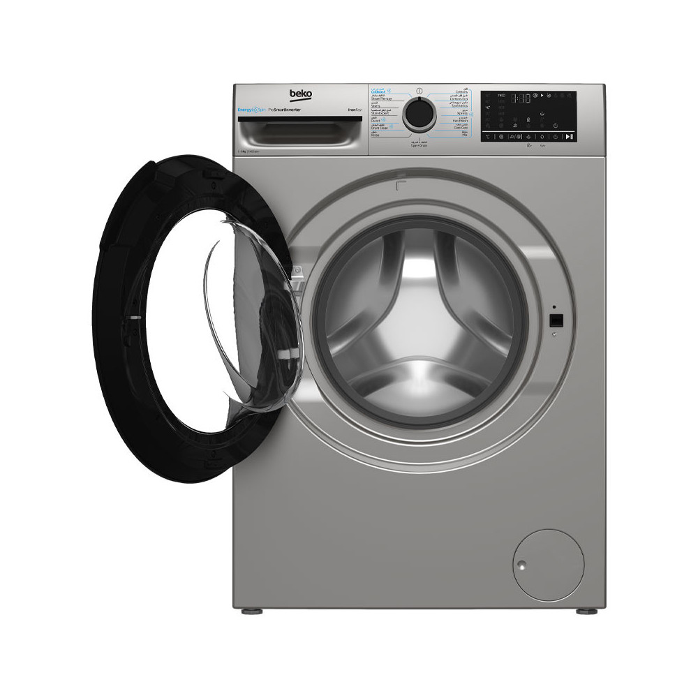 LAVE LINGE BEKO 8KG 1400trs/min INVERTER / SILVER
