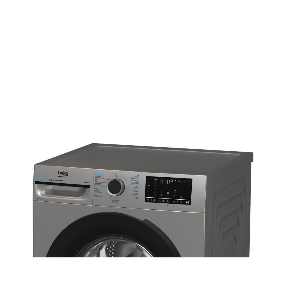 LAVE LINGE BEKO 8KG 1400trs/min INVERTER / SILVER