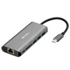 Station d'accueil SANDBERG Dock USB-C HDMI + LAN + SD + USB 100W / Gris