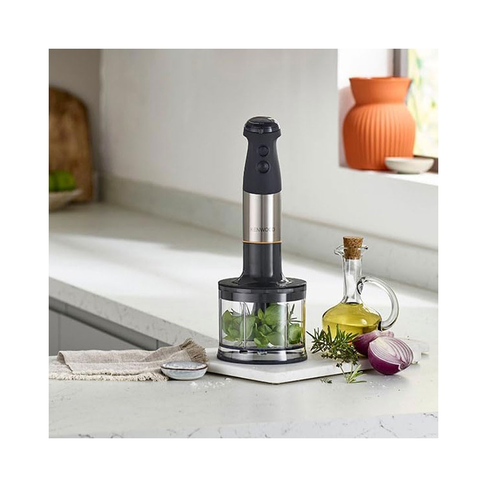 MIXEUR PLONGEANT TRIBLADE KENWOOD 1000W / Gris