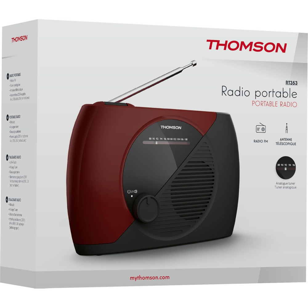 Radio FM Portable THOMSON RT353