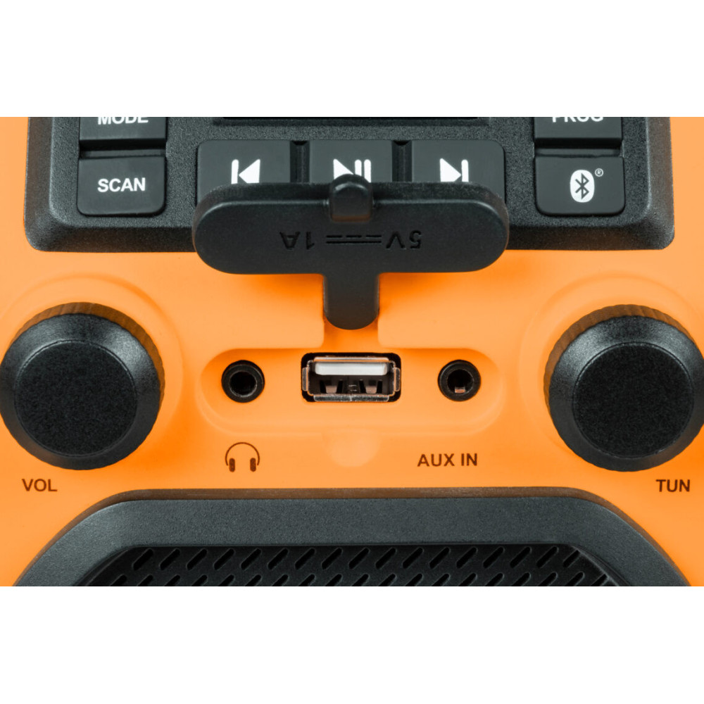 Radio et Enceinte Sans fil THOMSON WKR60BT De Chantier / Orange