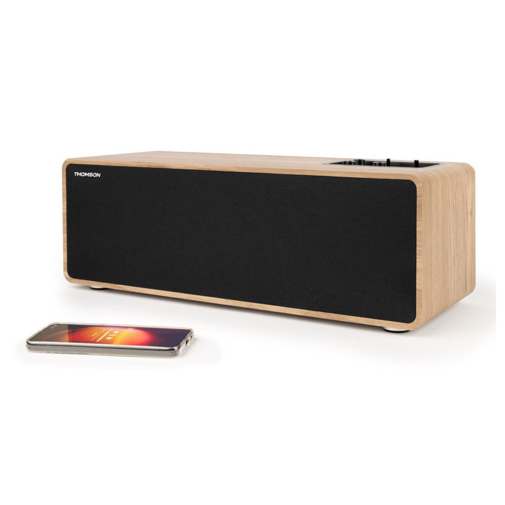 Haut Parleur Sans Fil THOMSON Résidentielle Cosy WS852 / Bois