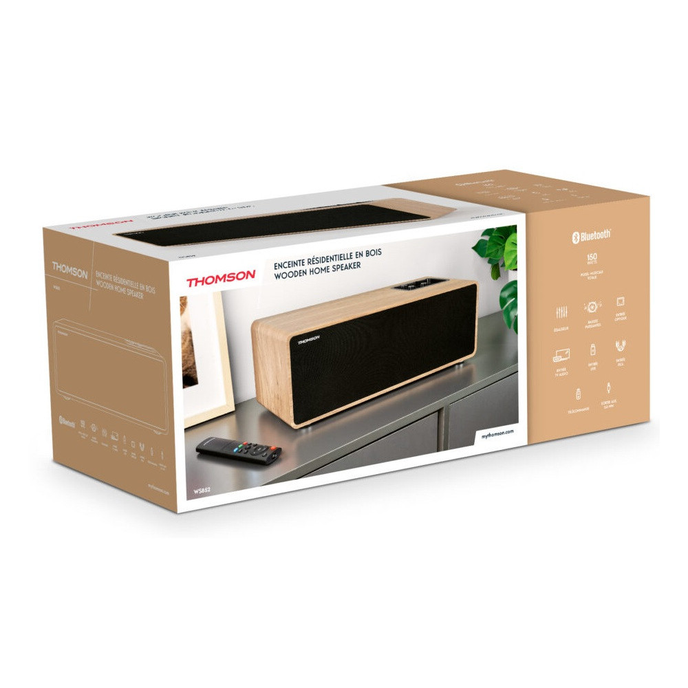Haut Parleur Sans Fil THOMSON Résidentielle Cosy WS852 / Bois