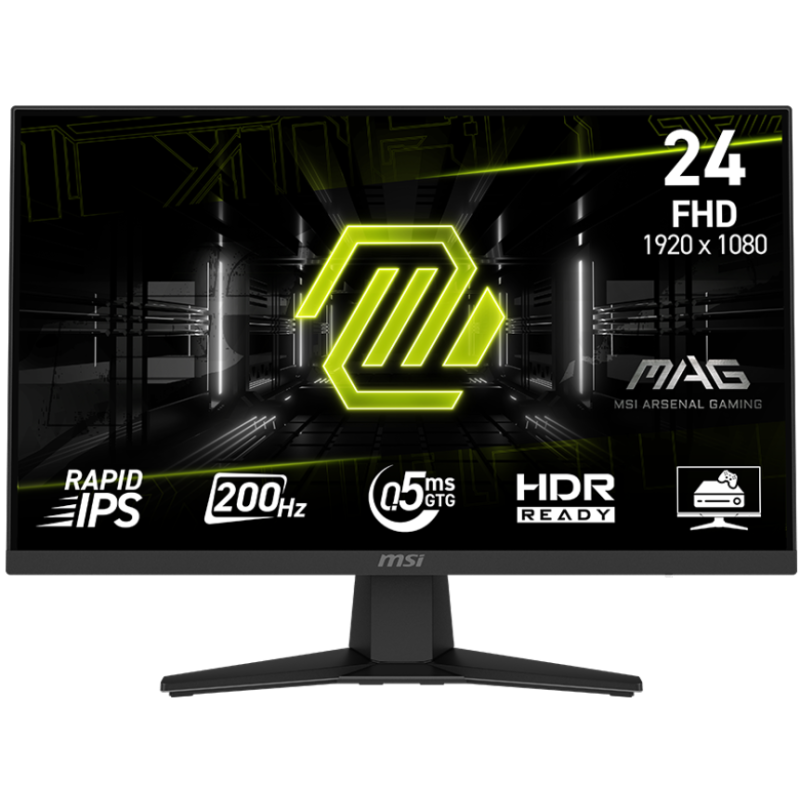ECRAN GAMING MSI MAG 244F 23.8" FHD