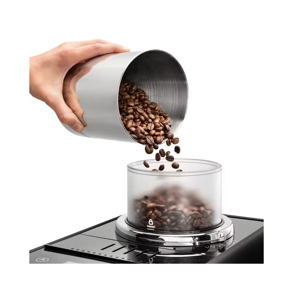 Machine A CAFE avec broyeur DELONGHI 1.4 Litres / Noir MATTE