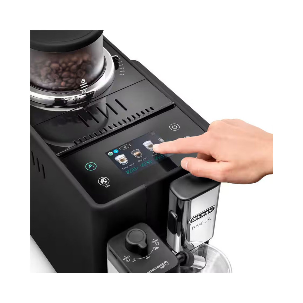 Machine A CAFE avec broyeur DELONGHI 1.4 Litres / Noir MATTE