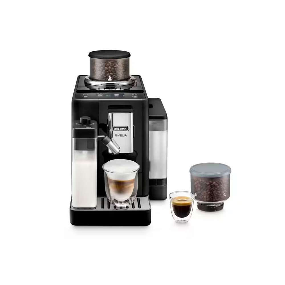 Machine A CAFE avec broyeur DELONGHI 1.4 Litres / Noir MATTE