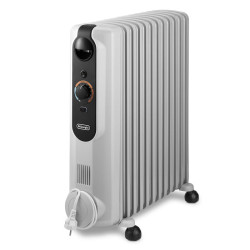 RADIATEUR BAIN D'HUILE DELONGHI 12 ÉLÉMENTS / 2500W / Blanc