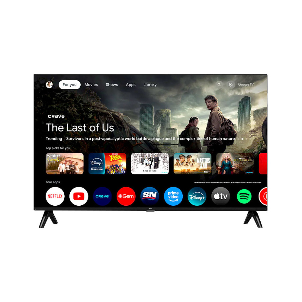 Tv TCL S5K 50'' QLED Full HD SMART Google TV / avec Récepteur intégré / 50S5K