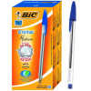 Pack de 50 Stylos à Bille BIC Cristal Medium 1.0 MM / Bleu