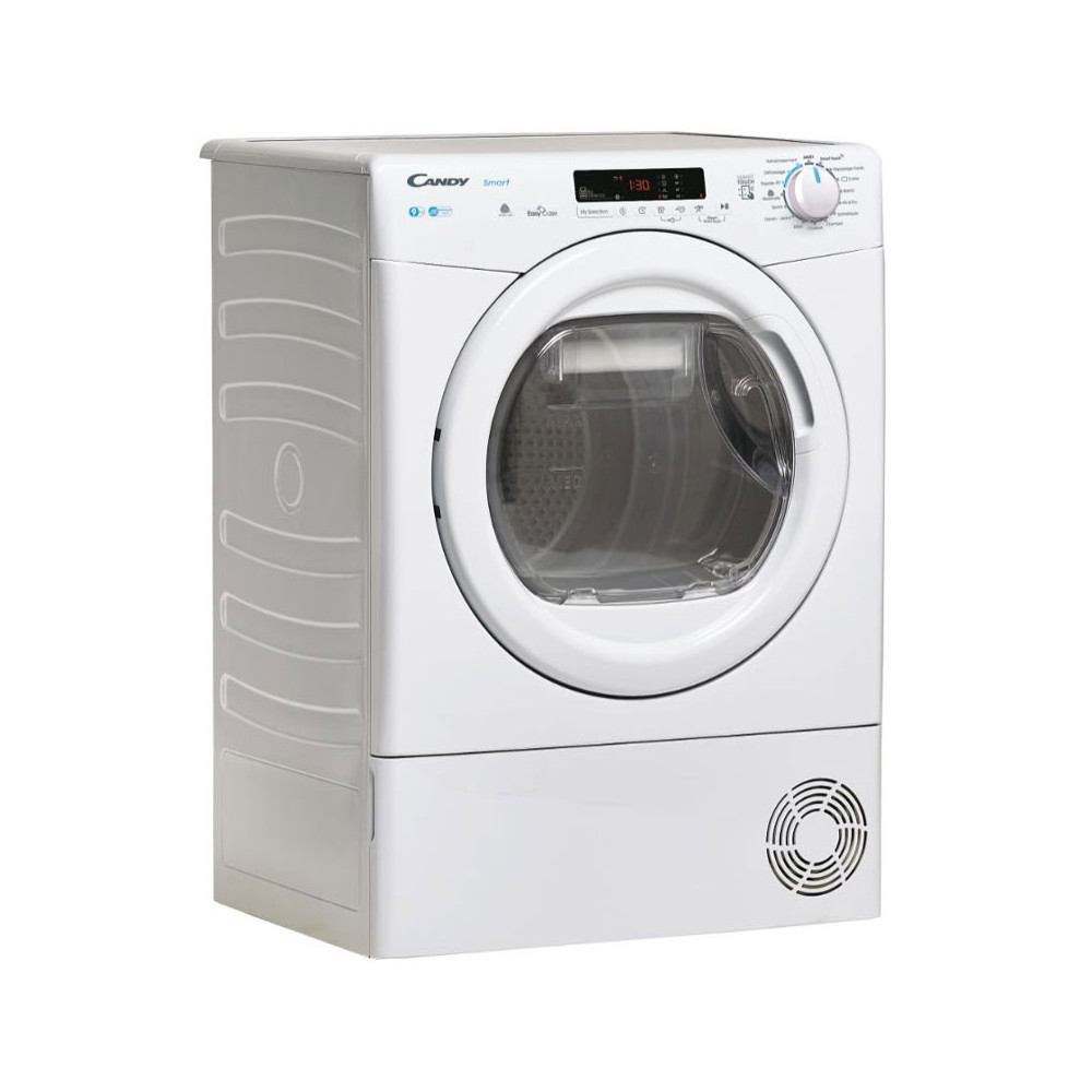 Sèche linge à condensation Candy CSEC9DE-47 / 9 Kg / Blanc