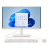 PC de Bureau All-in-One HP 22-dg0002nk / N100 / 8 Go DDR5 / Blanc