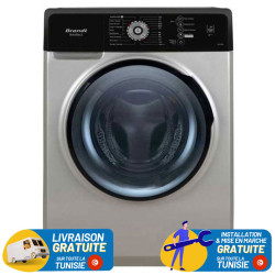 Machine À Laver Automatique Brandt BAL82SBL / 8Kg / Black Edition