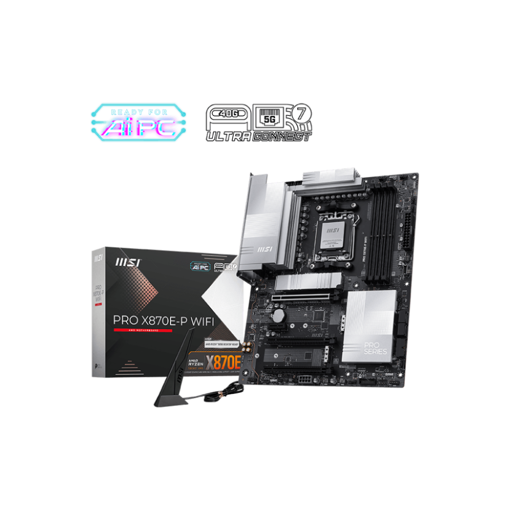 Carte mère MSI PRO X870E-P WIFI / ATX / AM5 / DDR5