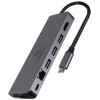 ADAPTATEUR RESEAU GEMBIRD USB-C 5 IN 1 100W