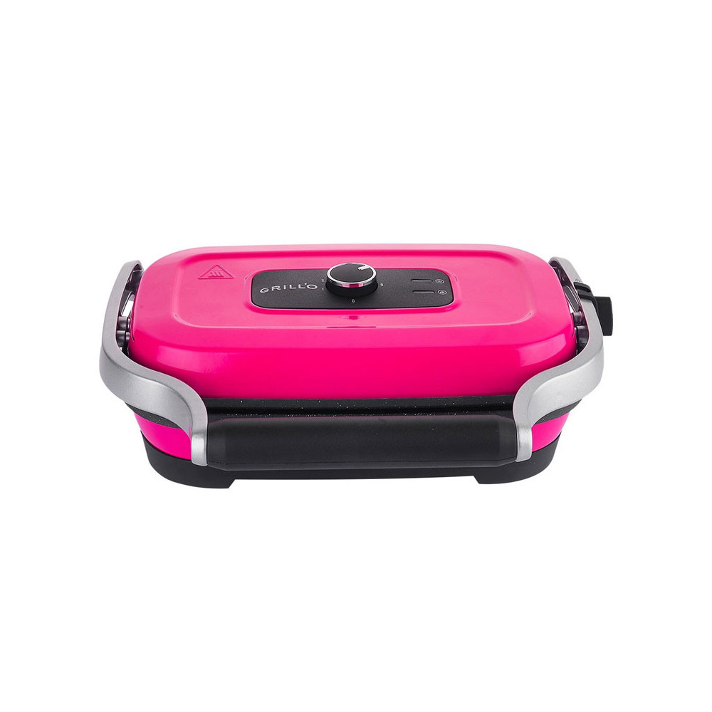 Gaufrier GRILL'O 1300W / ROSE / GR632