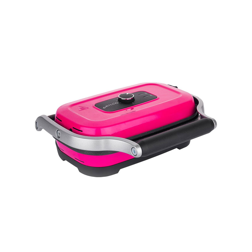 Gaufrier GRILL'O 1300W / ROSE / GR632
