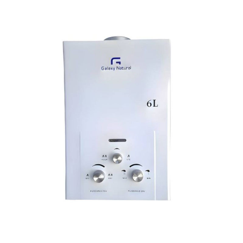 Chauffe Bain GALAXY NATUREL 6 Litres Gaz Bouteille / Blanc