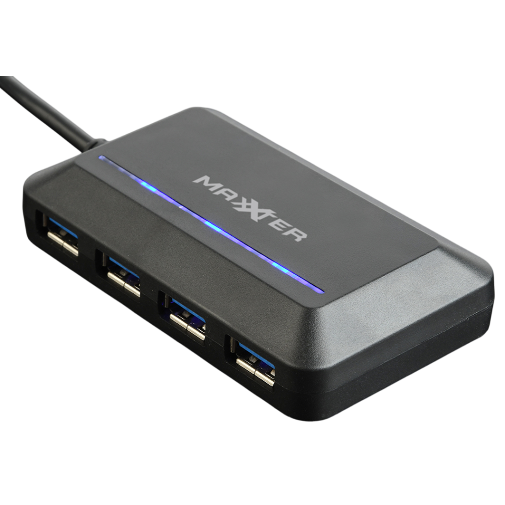 HUB USB GEMBIRD 3.1 Type-C 4 ports (4x USB type A, femelle)