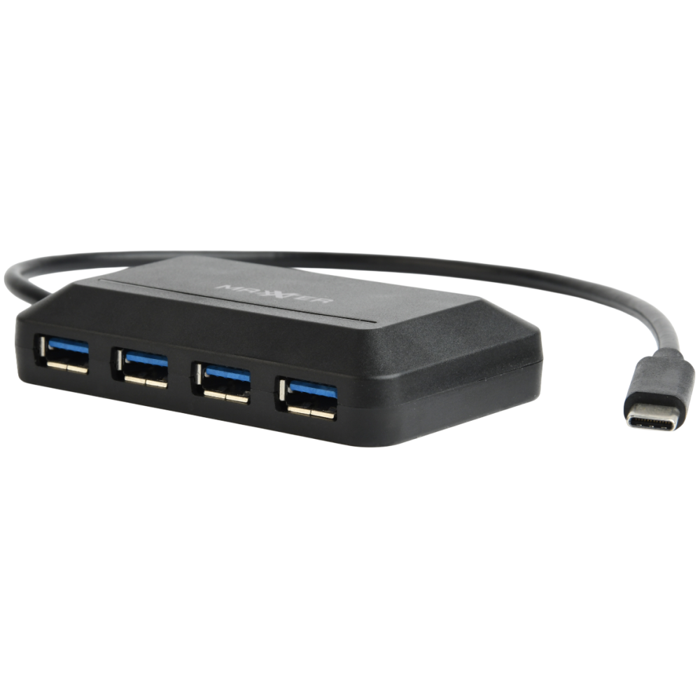 HUB USB GEMBIRD 3.1 Type-C 4 ports (4x USB type A, femelle)