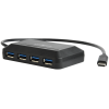 HUB USB GEMBIRD 3.1 Type-C 4 ports (4x USB type A, femelle)