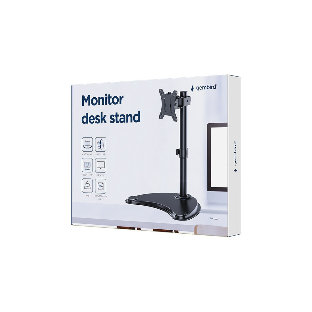 SUPPORT DE BUREAU GEMBIRD POUR ÉCRAN 13-32" / MS-D1ST-04
