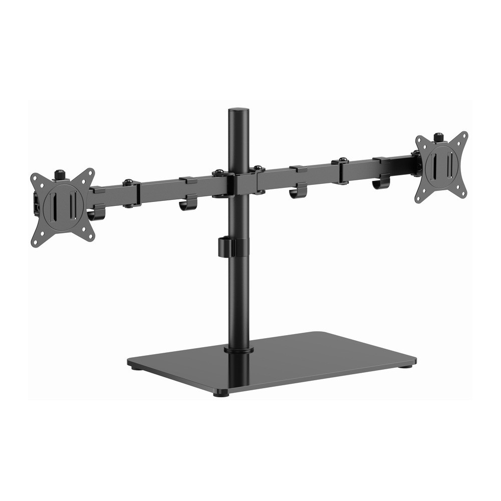 Support de bureau GEMBIRD à double écran rotation / pivotement / 17-32