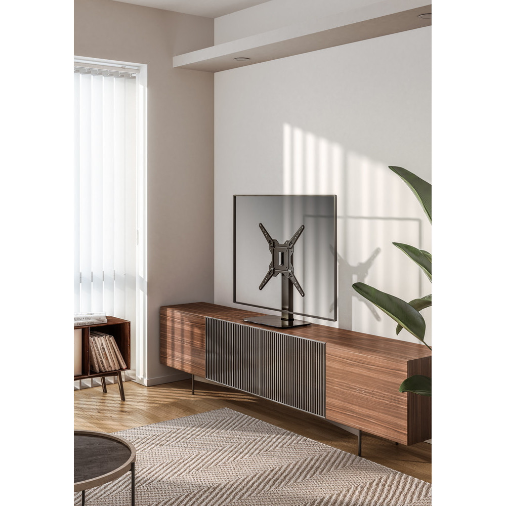 SUPPORT TV GEMBIRD de table (pivotant) / 23"- 55 " / Noir