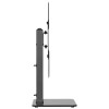 SUPPORT TV GEMBIRD de table (pivotant) / 23"- 55 " / Noir
