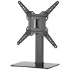 SUPPORT TV GEMBIRD de table (pivotant) / 23"- 55 " / Noir