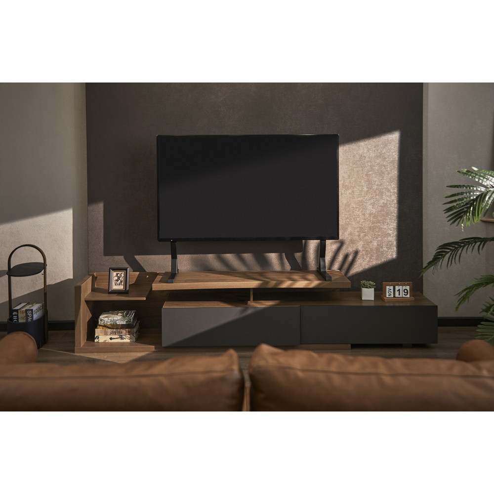 SUPPORT TV GEMBIRD de table 45" - 90" / Noir