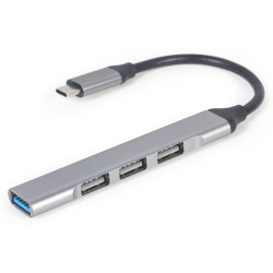 HUB USB GEMBIRD Type C / 4...