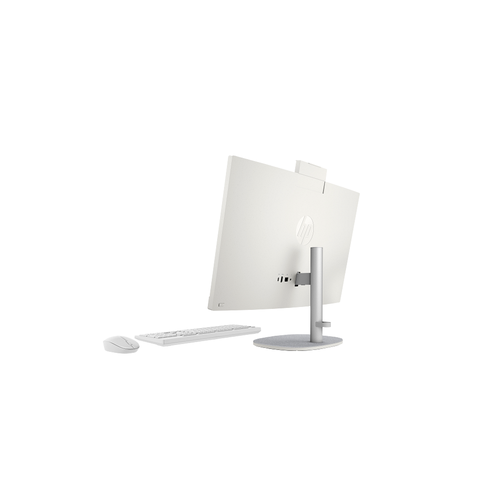 Pc de Bureau All in One HP 24-cr2013nk / Ultra 7 255U / 16 Go / 512 Go SSD / Windows 11 / Blanc coquillage