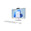 Pc de Bureau All in One HP 24-cr2013nk / Ultra 7 255U / 16 Go / 512 Go SSD / Windows 11 / Blanc coquillage