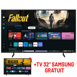 TV SAMSUNG 85" QLED ULTRA HD 4k SMART TV / 85Q7F TV 32" SAMSUNG GRATUIT