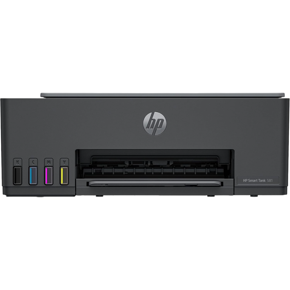 Imprimante HP 3en1 SMART TANK 581 COULEUR / WI-FI + 4 Bouteilles d'encre HP Incluses