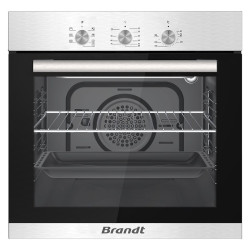 Four Encastrable Multifonction Brandt 60 Litres / INOX / BOE6707TX